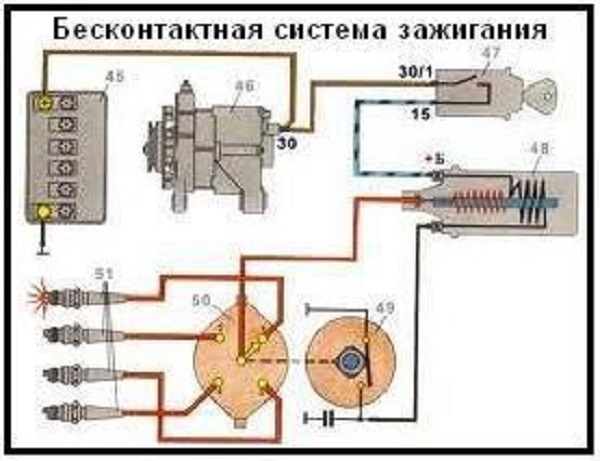 Порядок и схема зажигания ЗИЛ 130: инструкция по установке и подключению бесконтактной системы Порядок и схема зажигания ЗИЛ 130: инструкция по установке и подключению бесконтактной системы