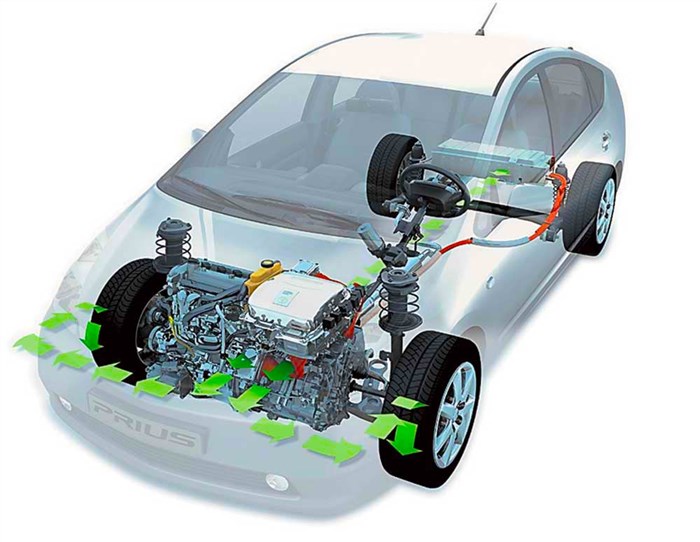 2010 Toyota Prius Check Hybrid System © Характеристики двигателя