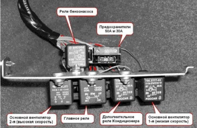Горят Предохранители Дворников у Лада Калина © Расположение реле